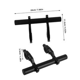 BESPORTBLE Handlebar Extender for Bike Bike Handlebar Extension Mount Easy Install Aluminium Alloy