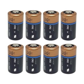 KCATDREY CR2 3V Lithium Battery Ultra High Power, Use for Camera, Flashlight, Various Instruments DL-CR2-8 Pack