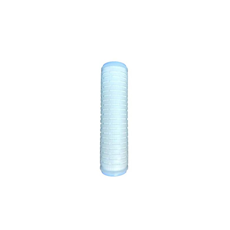 0.2 Micron Filter Cartridge Pleated Polypropylene, 2-5/8" x 9-7/8", Submicron