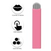 Pack of 50 Disposable Pink Microblading 0.15 mm Nano Needles