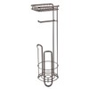 mDesign Toilet Roll Holder - Free Standing - No Drilling