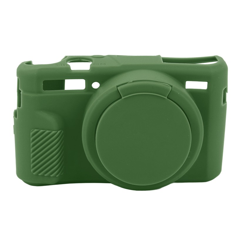 Camera Silicone Case with Removable Lens Cover Precise Cutouts Soft