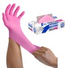 Showa Gloves No. 8850 Nitriist Pink, Pack of 100, M,