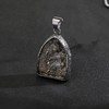 Buddha Pendant Arc Cutting Ethnic Style Beautiful Practical Stainless Steel
