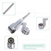 OCGIG 3 Pcs 105 Degree Right Angle Drill Attachment Hex