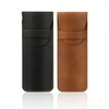 NINVVS 2 Pieces Pen Case, PU Leather Pen Case, Handmade