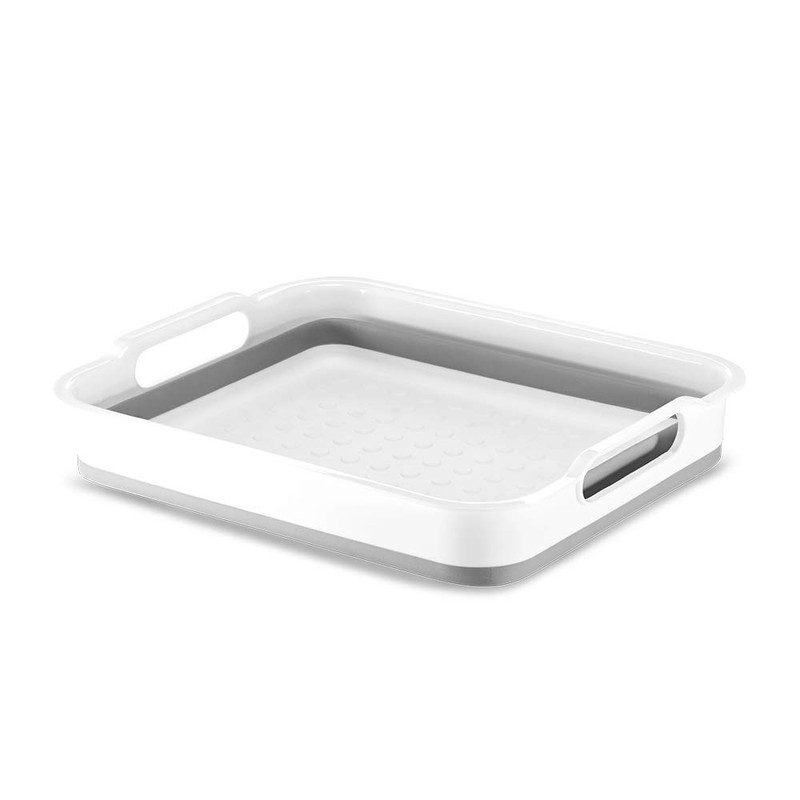 madesmart Collapsible Wash Basin - Grey/White | SINKWARE Collection |