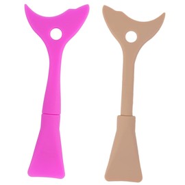 2piezas Escudo De Protectores De Pestañas Almohadillas Para Sombras Aplicador De Maquillaje Limpieza