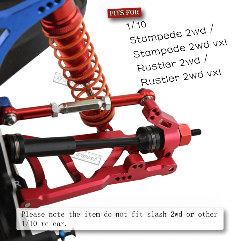 Rcarmumb Upgrades Part for 1/10 Rustler VXL 2wd/Stampede VXL 2wd,Steel