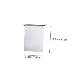 PACKOVE 18pcs Multi-use Drawstring Bags Storage Pouches for Travel Gym Makeup Clothes and Toiletries Versatile and Space-saving Packaging