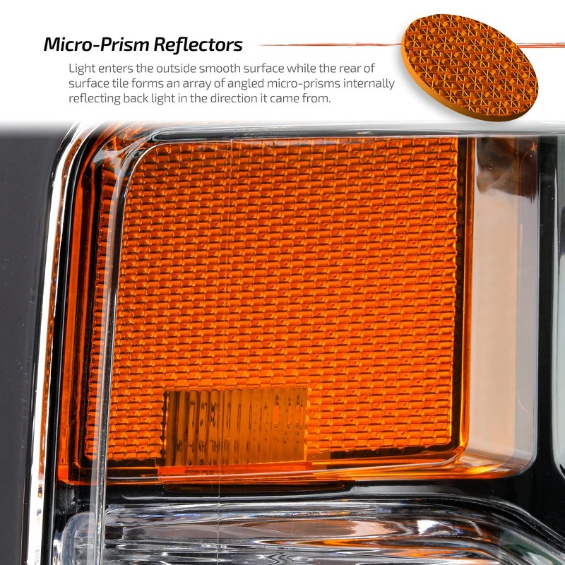 AKKON - Fits 2016-2019 Chevy Silverado 1500 [HID/Xenon Type] Projector