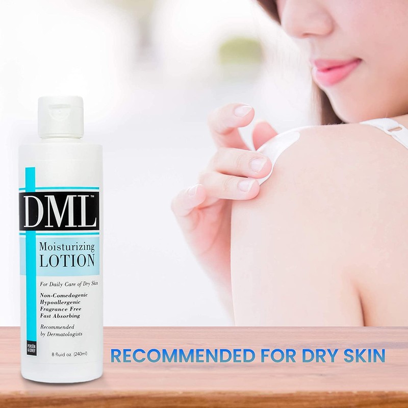 DML Moisturizing Lotion 8 oz (Pack of 3)