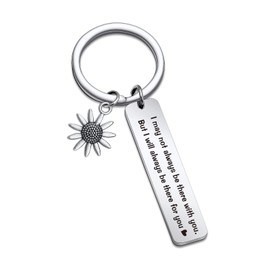 NOTHERS RSZOTW Long Distance Relationship Gift Girlfriend Jewelry BFF Gift Mom Gift Girlfriend Keychain Boyfriend Keychain Dad Gift Long Distance Relationship Keychain