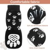 Qikuver Non-Slip Socks for Dogs, Soft Comfortable Paw Protector Boots,