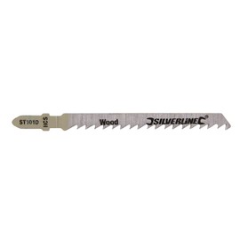 Silverline 233588 Jigsaw Blades for Wood 5pk ST101D