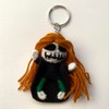 Voodoo String Doll Keychain, Design T83