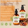 Natural Batana Oil Shampoo and Conditioner Set for Hair Growth
