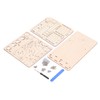 Robot Arm Building Toy Hydraulic Wooden Mechanical Model Tool Set