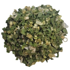Naturejam Dried & WASHED Chopped Green Onions 4 Ounce Bulk Bag-Just 1 Ingredient, 100% Dehdrated Scallions