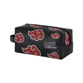 Karactermania Naruto Clouds-Brick Plus Travel Toiletry Bag, Black, 25 x 12 cm