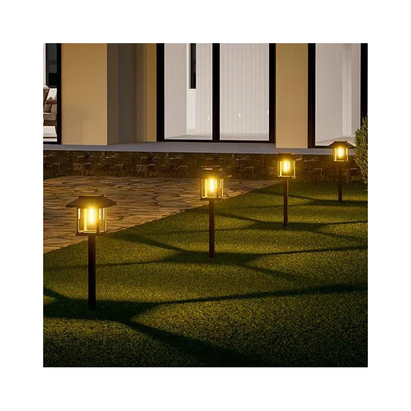 16-Pack Solar Lights Outdoor (Extra-Bright & Auto On/Off), Solar Powered