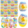 QLINLEAF 50Pcs Easter Egg Wrapper Eggs Film Shrink Wraps for