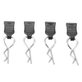 RC Body Clips, RC Car Shell Clips, R Pin Clips, Upgrade Parts with Pull Tabs for WLTOYS 124008 124010 RC Car, Default