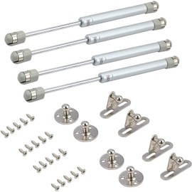 Gamemi 100N Gas Strut Lid Support Stay Bar Kitchen Cabinet Cupboard Box Spring Hinge - 4 Set
