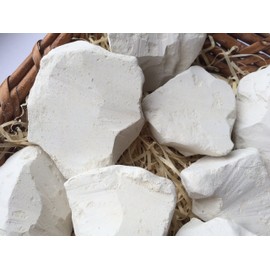 LISIC edible Chalk chunks (lump) natural for eating (food), 4 oz (113 g)