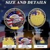CHURYUML Military Veterans Challenge Coins Proud of You Veterans Thank