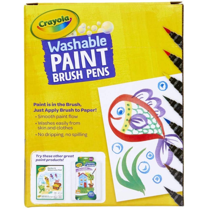Washable Paint Brush Pens., CYO546203