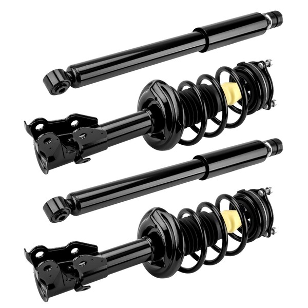 Zoncar Front and Rear Strut & Coil Spring Shock Assemblies