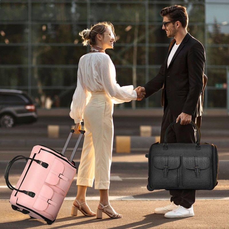 Shopsource Unisex Adult Garment Bag, Light Pink