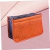 Vaguelly Portable Handbag Double Zipper Storage Bag Large Capacity Toiletries