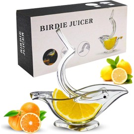 Cozioz Bird Lime Squeezer Easy and Durable Lime Wedge Squeezer with Pour Spout Lemon Squeezer Lime Slice Squeezer Holiday Present Manual Lemon Juicer Bar Accessory 1 Pack