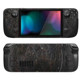 PlayVital Full Set Protective Skin Decal for Steam Deck LCD, Custom Stickers Vinyl Cover for Steam Deck OLED - Scratches