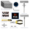 AUTOWN Flat Tire Repair Kit with Plugs 31 Pcs for