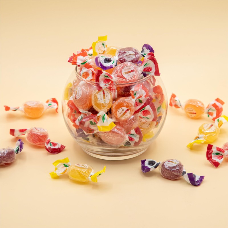 Fida Bonelle Italian Assorted Fruit Jelly Candy | 1.5 Pound