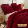 XeGe Faux Fur Fluffy Pillow Cases, Plush Shaggy Ultra Soft
