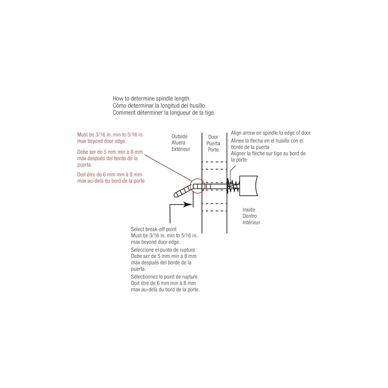 Prime-Line MP5007 Push Button Screen/Storm Door Latch Set, Black (1