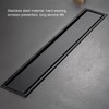 Shower Floor Drain 40cm Long Rectangular Prevent Backflow Odor Fast