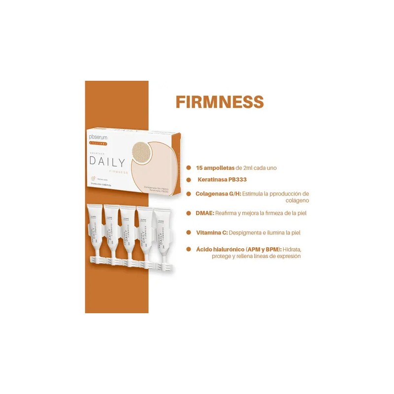 Pbserum Firmness Smartker Daily 15 Unidades De 2ml Cu