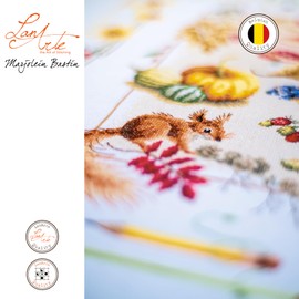 Lanarte Cross Stitch Set, Multicoloured, 62x88cm