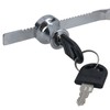 Terrarium Sliding Lock With Key for Security for Glass Vivarium/Terrarium