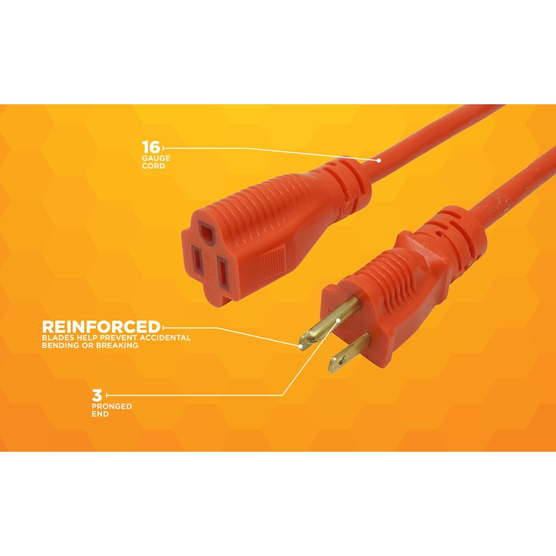 Southwire Extension Cord - Standard SJTW Design for Outdoor Use