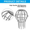 LifCratms 2 Pcs Downspout Leaf Filter Gutter Guard, 2 Inch