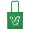 Crazy pheasant lady tote bag