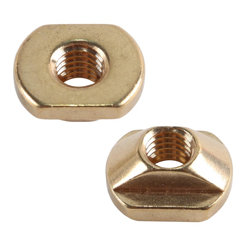 Laroal M8 T Slot Nut Hydrofoil Mounting T-Nuts Brass Connector