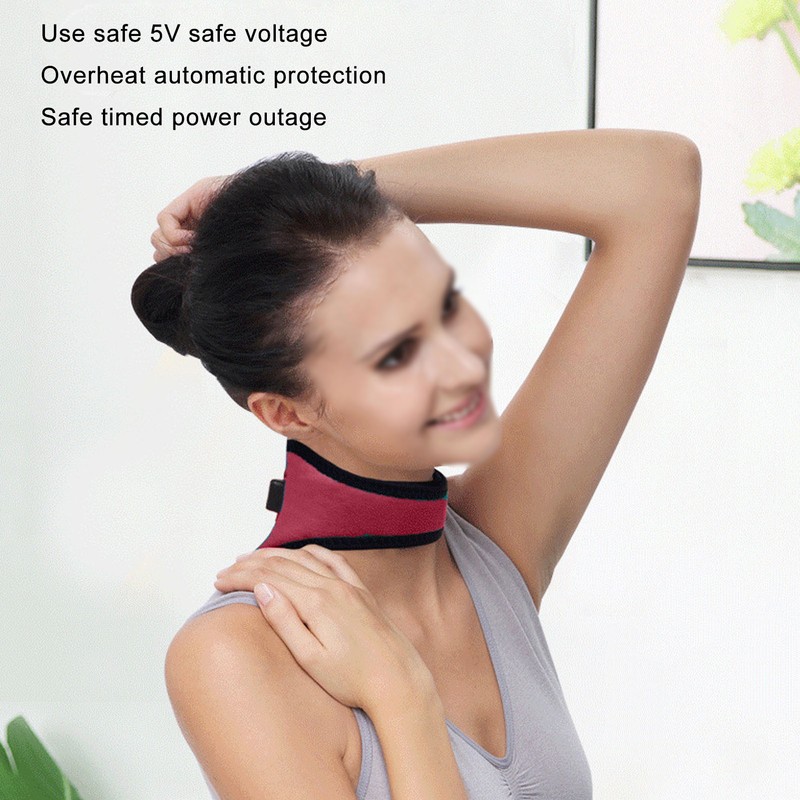 Neck Brace Graphene Self Heated Neck Support Brace with Adjustable