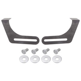 HARFINGTON 2pcs Bench Grinder Tool Rest 7.87" Carbon Steel Bracket Tool Part Set with Screw for Bench Grinder Polisher, Black